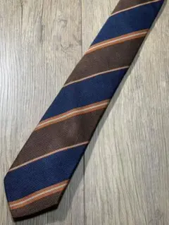 Nano Universe × VANNERS　高級生地ストライプネクタイ