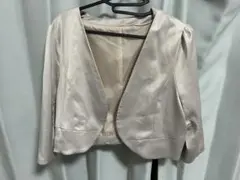 ピンク色ショート丈ジャケット