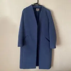 grove ロングコート 青