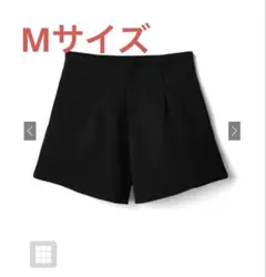 グレイル GRL タックハイウエストショートパンツ [at1744] 黒 M