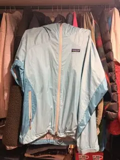 patagonia マウンテンパーカー M 水色