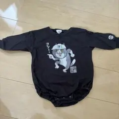 仕事猫 ロンパース 80