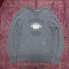 チ*ン様 90s Russell Athletic スウェット 前V グレー M