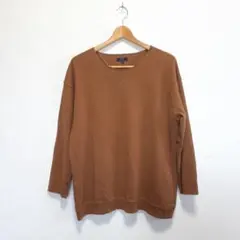 URBAN RESEARCH メンズ 七分 カットソー スエット カットオフ