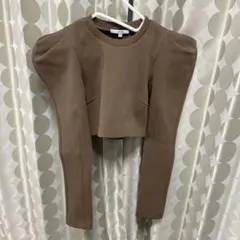 新品　正規品　ボリュームスリーブショートトップのサムネイル