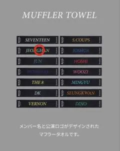 seventeen タオル
