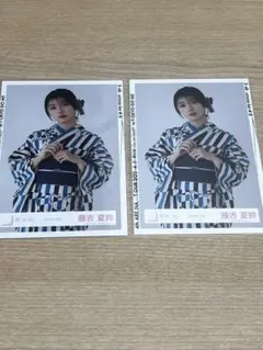 櫻坂46 藤吉夏鈴 2024年浴衣 生写真 ③ - メルカリ