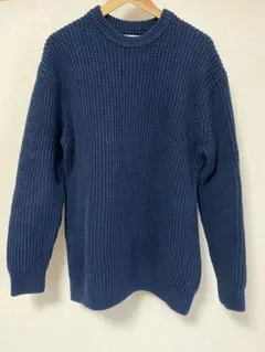 ZARA ネイビー ニットセーター M