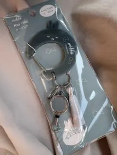 ミッフィー キーホルダー タッセル　リール　カラビナ付き