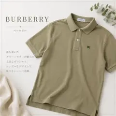80s 90s BURBERRY バーバリー ポロシャツ 半袖 Lのサムネイル