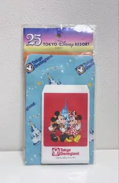 東京ディズニーランド 25周年 復刻版 封筒