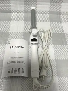 美品　SALONIA セラミックカールアイロン 19mm