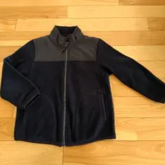 ユニクロ フリース ジャンパー 110 ネイビー