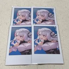 【にじさんじ】椎名唯華 SitR東京 チェキ風カード ノーマル 4点セット