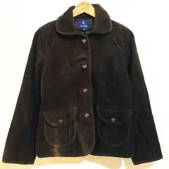 PortVillage コーデュロイジャケット ダークブラウン 11R 綿100