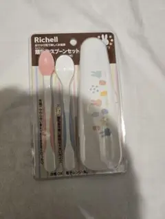 【新品未使用未開封】Richell 離乳食スプーンセット ミッフィー