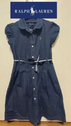 Ralph Lauren デニムワンピース 8号
