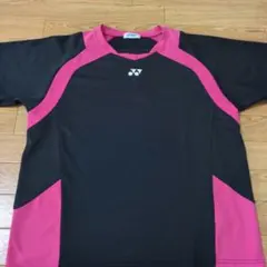 YONEX テニスウェア Tシャツ ブラック ピンク Lサイズのサムネイル