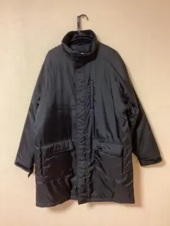 UNIQLOブラック ロングナイロンジャケット