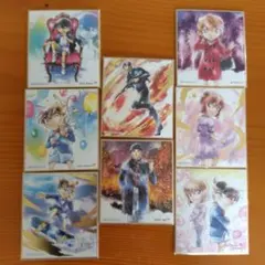 名探偵コナン　ミニ色紙8セット　 まとめ売り