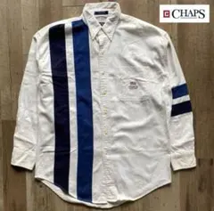 90s CHAPS チャップス ラルフローレン 長袖　BDシャツ メンズ