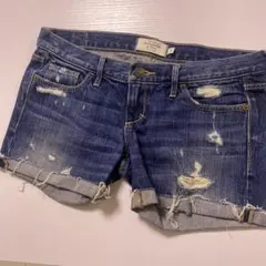 Abercrombie & Fitch デニムショートパンツ