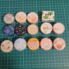 【新品】BGM mt マスキングテープ 14種 まとめ売りのサムネイル