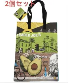 2枚セットTrader Joe's エコバッグ カリフォルニア州