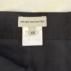 DRIES VAN NOTEN 90年代メンズ ブラック スラックス パンツのサムネイル