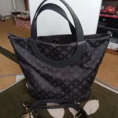 ラシット2ウェイトートバッグ グレー