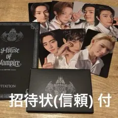 ENHYPEN House of Vampire VIPトレカ 7枚＋招待状