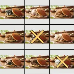 【78】すあま様パネル　どら焼きわんこ