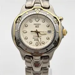 SEIKO AGS スキューバダイバー 3M22-0010 稼働品
