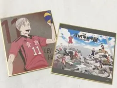 ハイキュー ゴミ捨て場の決戦展 ミニ色紙 灰羽①