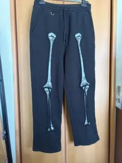 doublet 22ssスカルスウェットパンツ