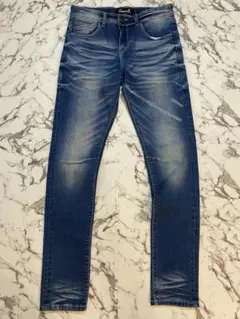 CavariA ストレッチ　立体ヒゲ　ハチノス　シェード加工　スキニーのサムネイル