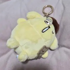 ポムポムプリン マスコット キーホルダー すやすや