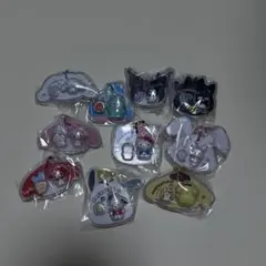 サンリオキャラクターズ パッケージチャーム&チョコボーロ コンプリートセット