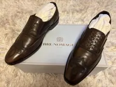 BRUNOMAGLI メンズ ドレスシューズ ブラウン サイズ43のサムネイル