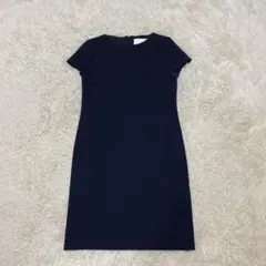HUGOBOSS ヒューゴボス　ワンピース　ネイビー　ひざ丈のサムネイル