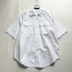 MADISON BLUE パール ボタン メッセージ オックスフォード シャツ