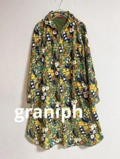 コーデュロイ ひざ丈ワンピース