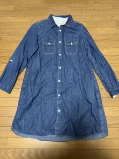 サムシング　EDWIN SOMETHING デニム　シャツ　ワンピース