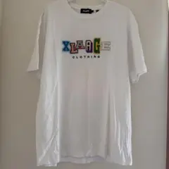 XLARGE マルチカラーロゴ刺繍 Tシャツ ホワイト - メルカリ