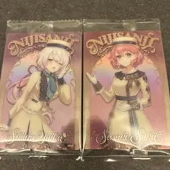 にじさんじ ウエハース 笹木咲 椎名唯華 さくゆい 2枚セット