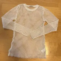 レイビームス　メッシュロンT ホワイト