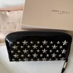 JIMMY CHOO 長財布 スタースタッズ ブラックのサムネイル