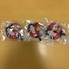 バレーボール男子日本代表　うちわアクリルチャーム　ガチャガチャ甲斐優斗3個セット