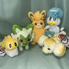 【新品未使用】ポケモン　ぬいぐるみ　5体セット