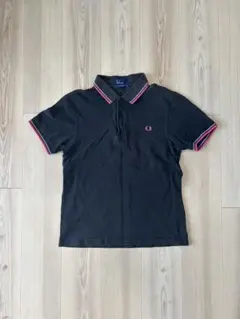 【M3600】FRED PERRY 白 × ピンク